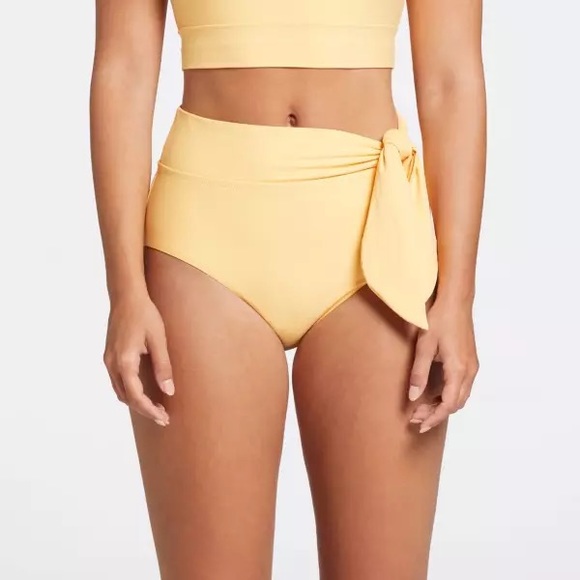 CALIA High Rise Side Tie Bikini Bottom - Picture 5 of 5